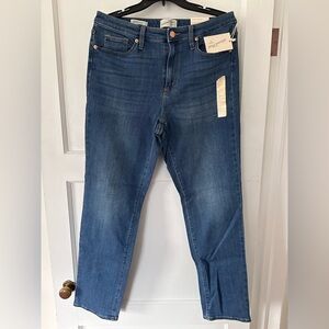 NWT Universal Thread High-Rise Slim Straight Jeans